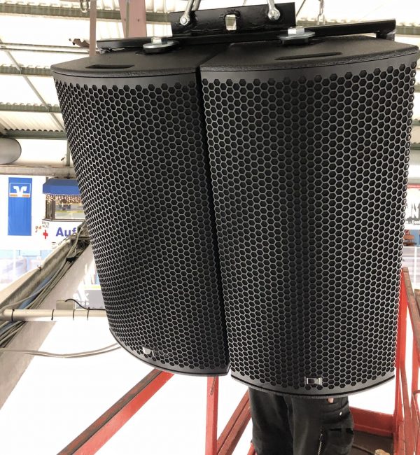 Eis Sports Hall gets new speakers